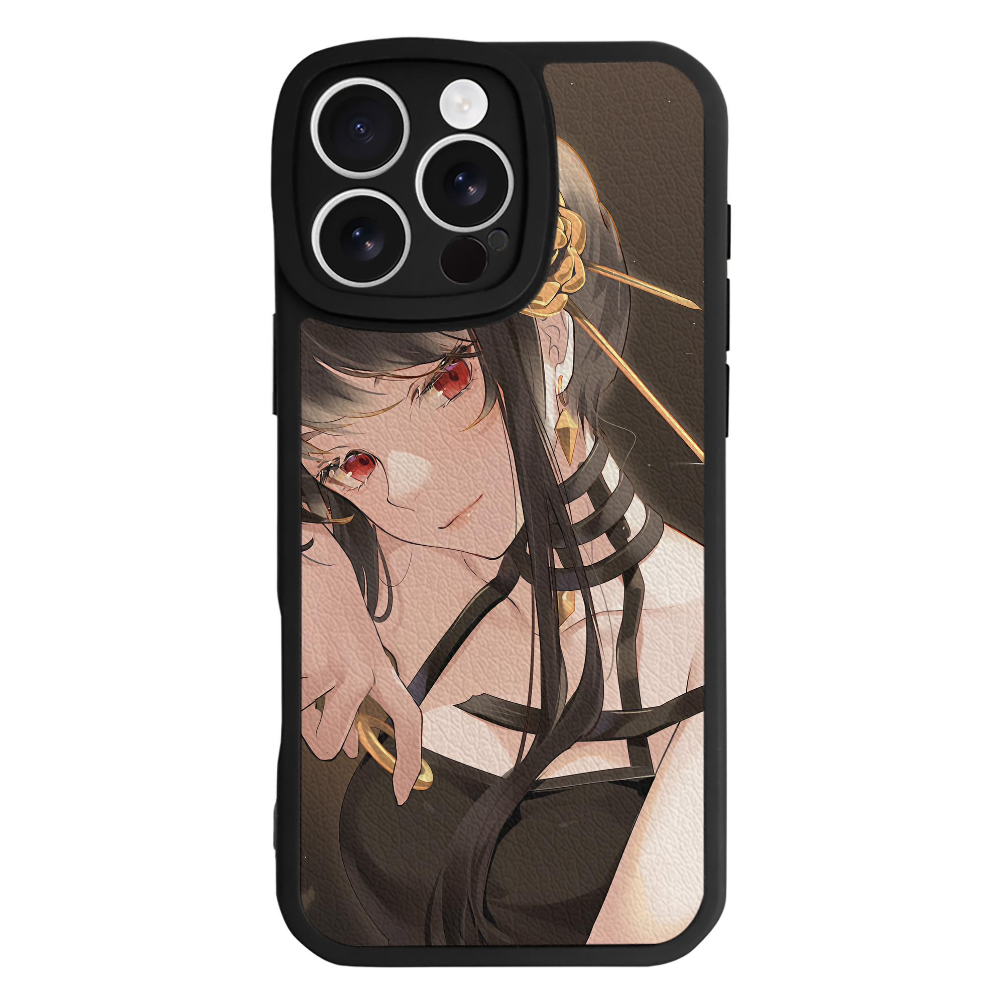 （画像用） SPY×FAMILY间谍家家酒 【iPhone 16シリーズ対応】シリコンスマホケース（レザー調） 材質：シリコン